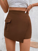 Load image into Gallery viewer, Marcelle Pocketed High Waist Shorts
