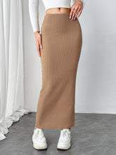 Load image into Gallery viewer, Thelma Maxi Knit Wrap Skirt
