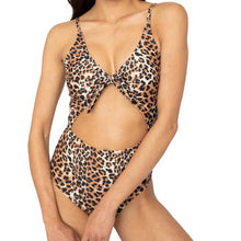 Load image into Gallery viewer, Lost At Sea Cutout One-Piece Swimsuit (mommy &amp; me)
