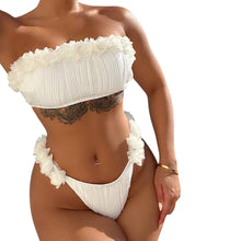 Load image into Gallery viewer, St. Kitts Ruffle Tie Back Two-Piece Bikini Set
