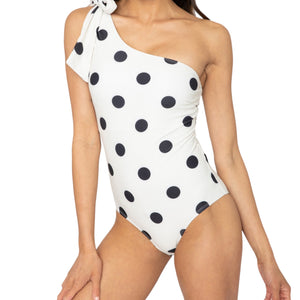 Deep End One-Shoulder One-Piece Swimsuit (mommy & me)