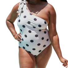 Load image into Gallery viewer, Deep End One-Shoulder One-Piece Swimsuit (mommy &amp; me)
