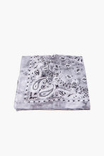 Load image into Gallery viewer, TIE DYE BANDANA - GREY
