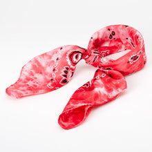 Load image into Gallery viewer, TIE DYE BANDANA - RED
