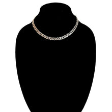 Load image into Gallery viewer, 8MM ICED OUT CUBAN NECKLACE - SILVER
