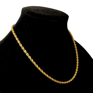 SMALL ROPE CHAIN NECKLACE