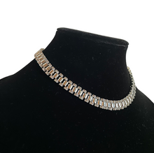 Load image into Gallery viewer, 10MM ICED OUT PRESIDENTIAL LINK NECKLACE - SILVER
