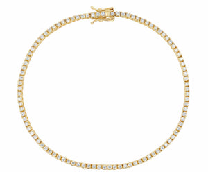 TENNIS ANKLET - GOLD