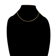 Load image into Gallery viewer, SMALL FIGARO CHAIN NECKLACE
