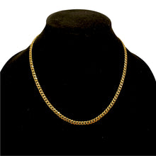 Load image into Gallery viewer, 5MM CURBED CUBAN LINK NECKLACE - GOLD
